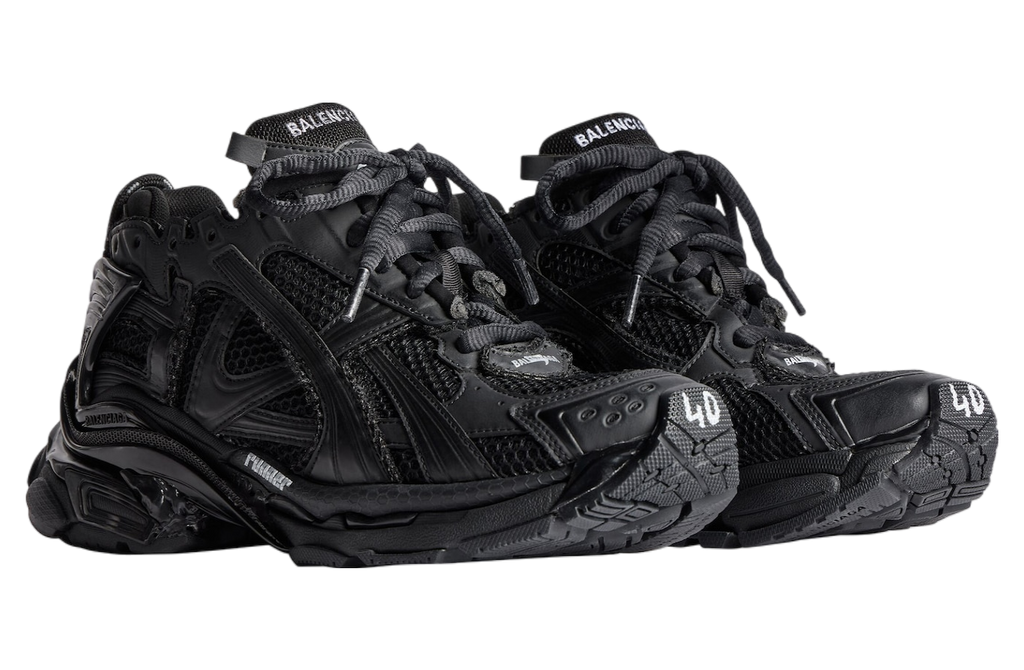 BALENCIAGA RUNNER IN MATTE BLACK
