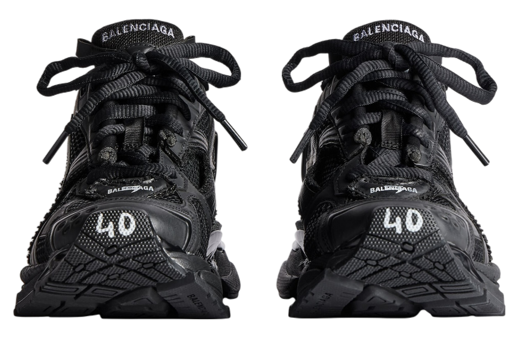BALENCIAGA RUNNER IN MATTE BLACK
