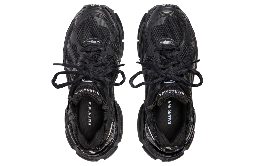 BALENCIAGA RUNNER IN MATTE BLACK