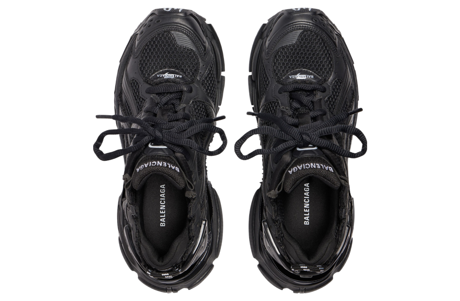 BALENCIAGA RUNNER IN MATTE BLACK