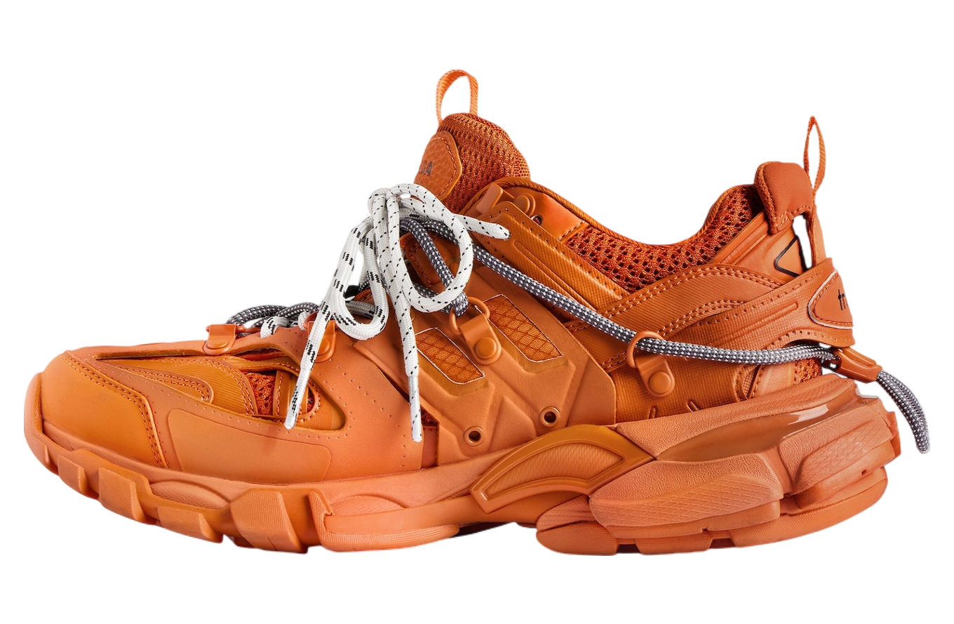 BALENCIAGA TRACK TRAIL LACES 'ORANGE / GREY'