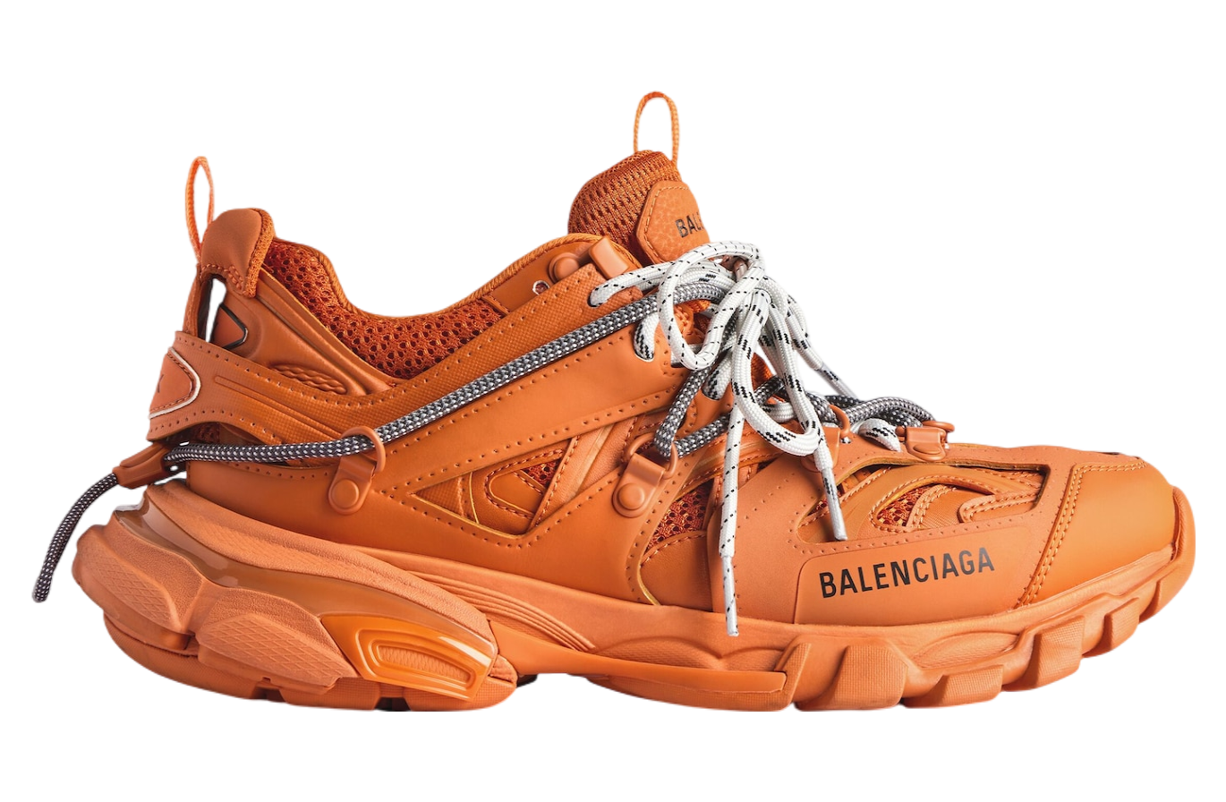 BALENCIAGA TRACK TRAIL LACES 'ORANGE / GREY'