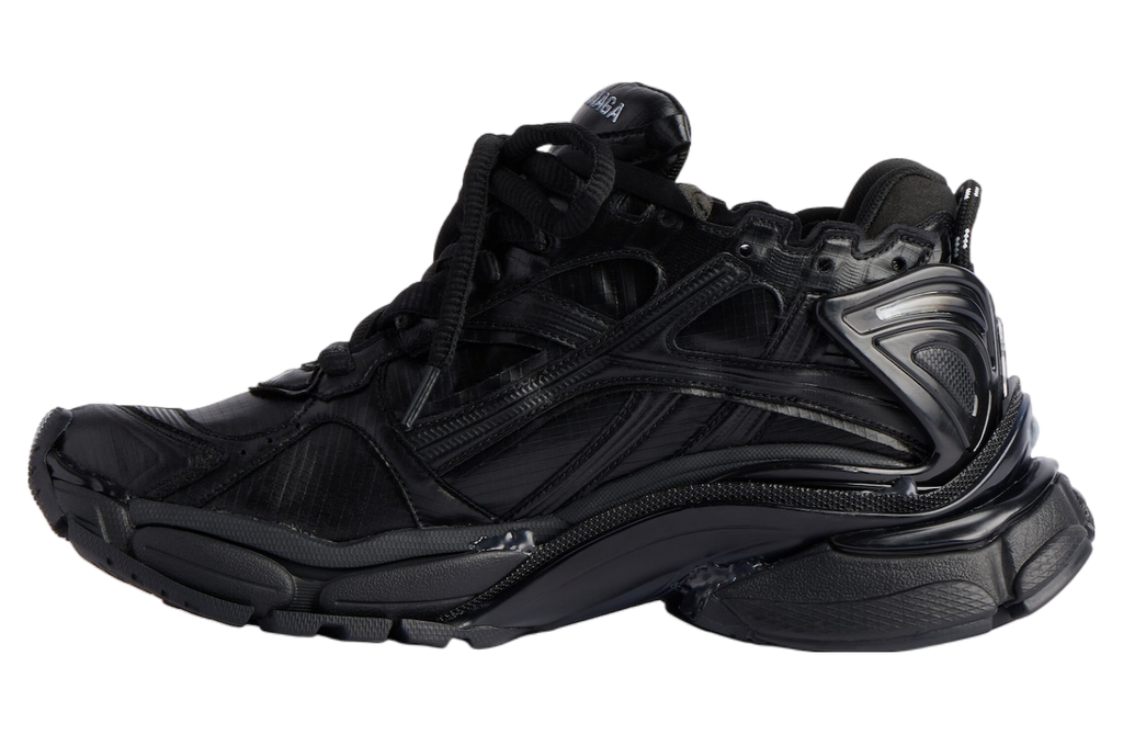 BALENCIAGA UNDER ARMOUR RUNNER RIPSTOP IN BLACK