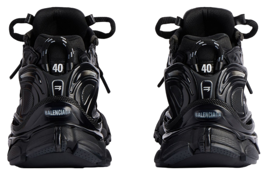 BALENCIAGA UNDER ARMOUR RUNNER RIPSTOP IN BLACK