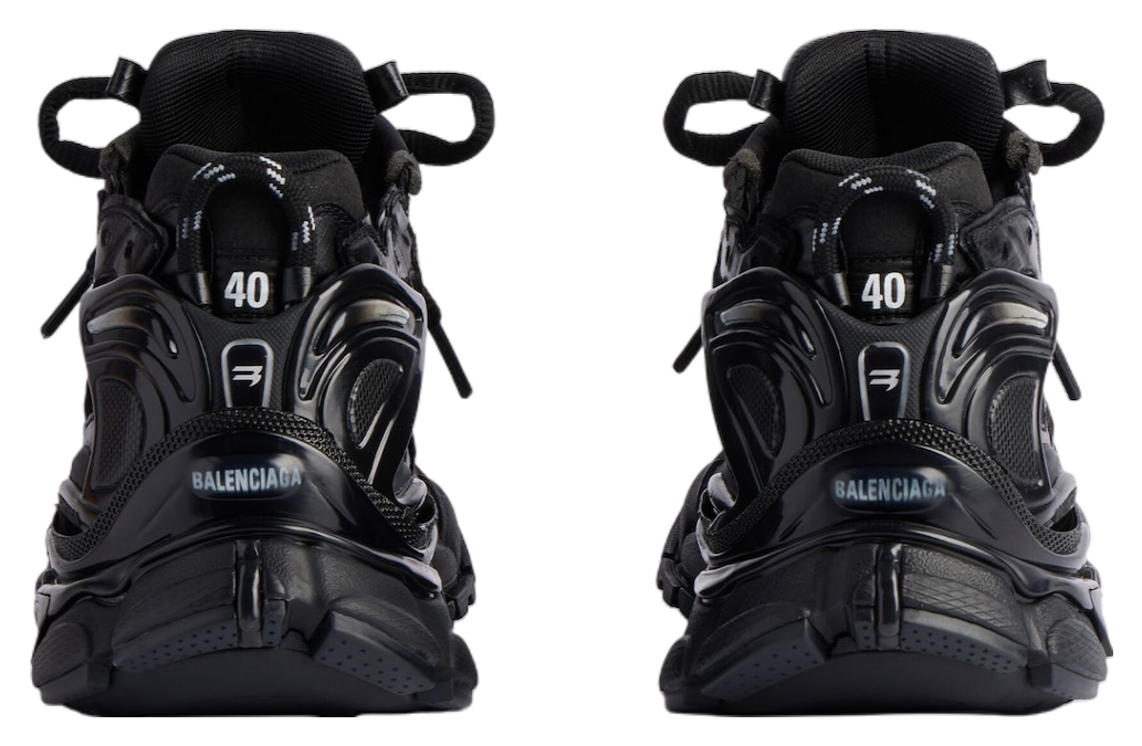 BALENCIAGA UNDER ARMOUR RUNNER RIPSTOP IN BLACK
