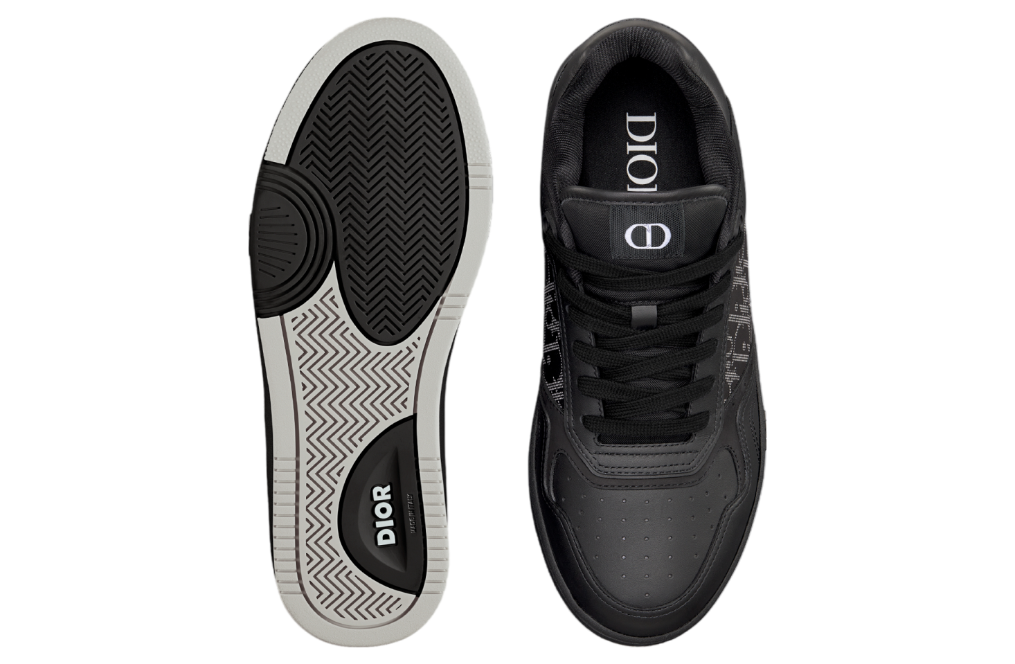 DIOR B27 UPTOWN LOW-TOP SNEAKER BLACK