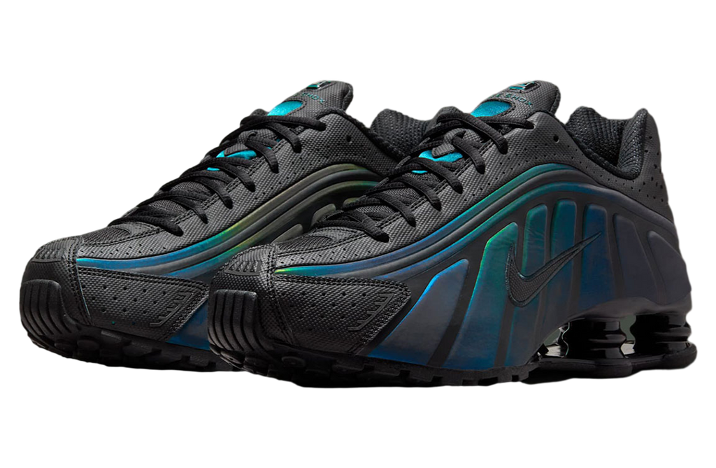 NIKE SHOX R4 SE 'BLACK SEAWEED'