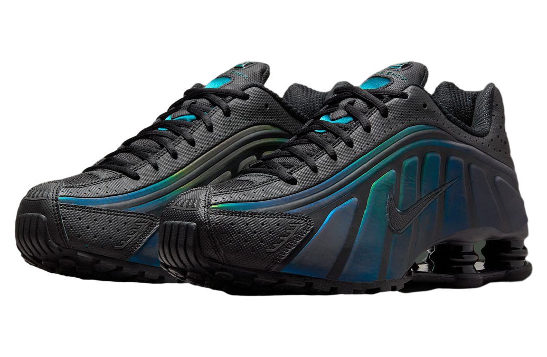 NIKE SHOX R4 SE 'BLACK SEAWEED'