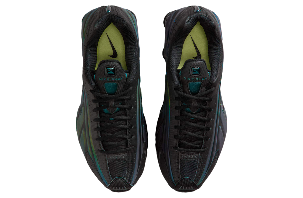 NIKE SHOX R4 SE 'BLACK SEAWEED'