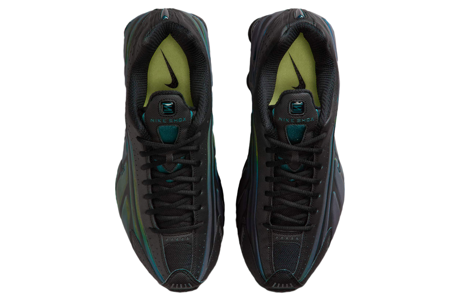 NIKE SHOX R4 SE 'BLACK SEAWEED'