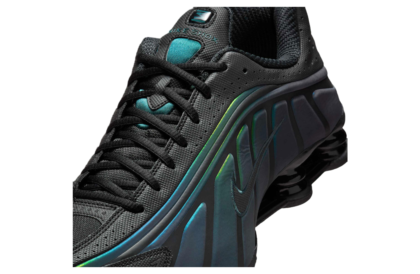 NIKE SHOX R4 SE 'BLACK SEAWEED'