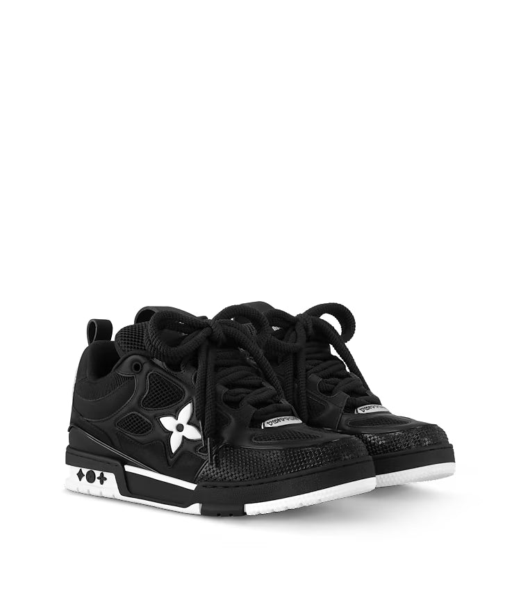 LOUIS VUITTON SKATE SNEAKER 'BLACK WHITE'