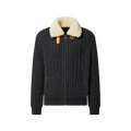 LOUIS VUITTON CASHMERE-WOOL BLOUSON