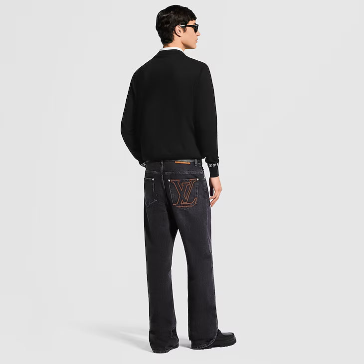 LOUIS VUITTON SKATE DENIM PANTS