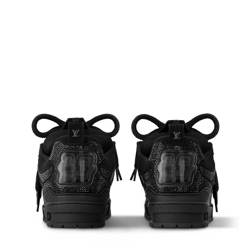 LOUIS VUITTON SKATE SNEAKER X SWAROVSKI™ IN ALL BLACK