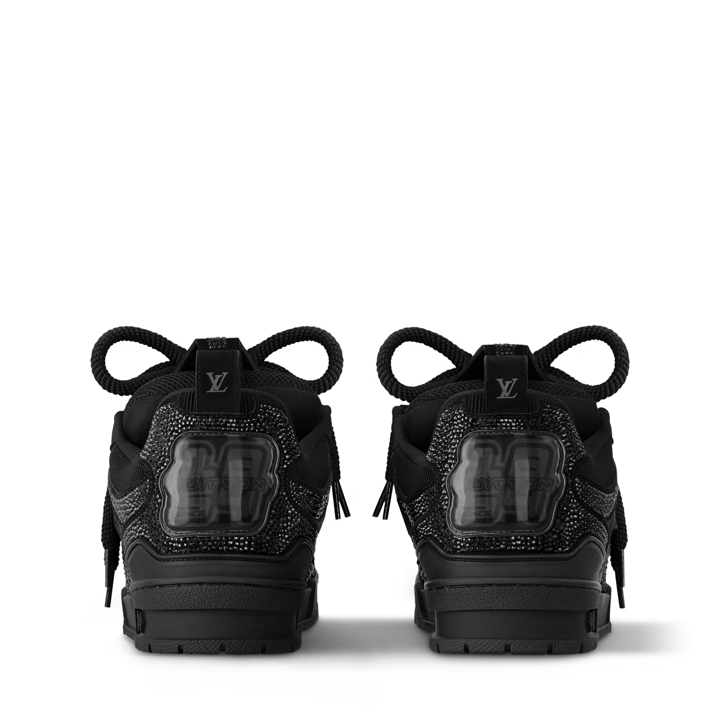 LOUIS VUITTON SKATE SNEAKER X SWAROVSKI™ IN ALL BLACK
