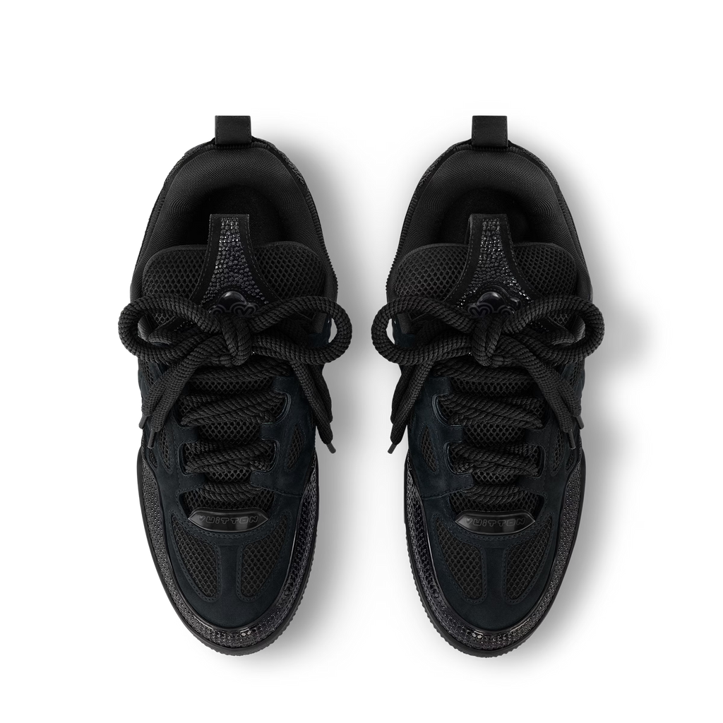 LOUIS VUITTON SKATE SNEAKER X SWAROVSKI™ IN ALL BLACK