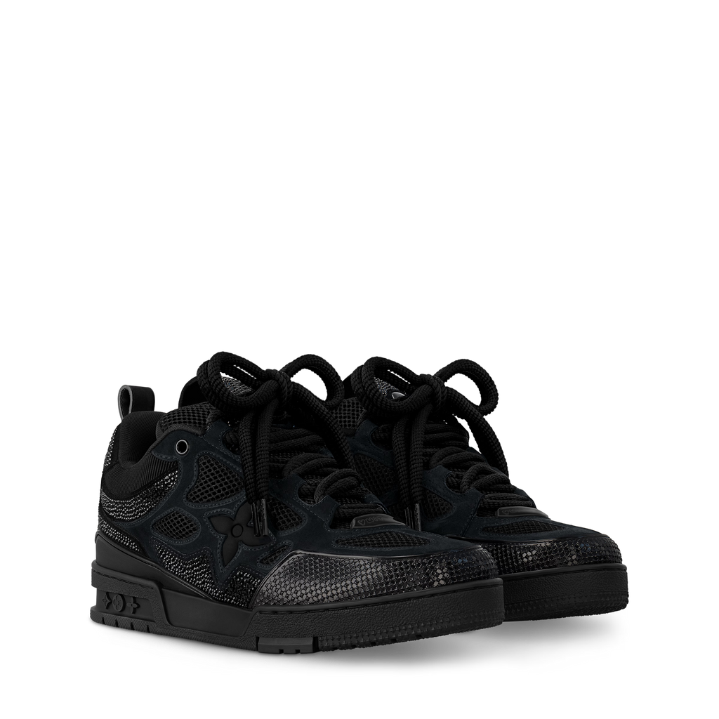 LOUIS VUITTON SKATE SNEAKER X SWAROVSKI™ IN ALL BLACK