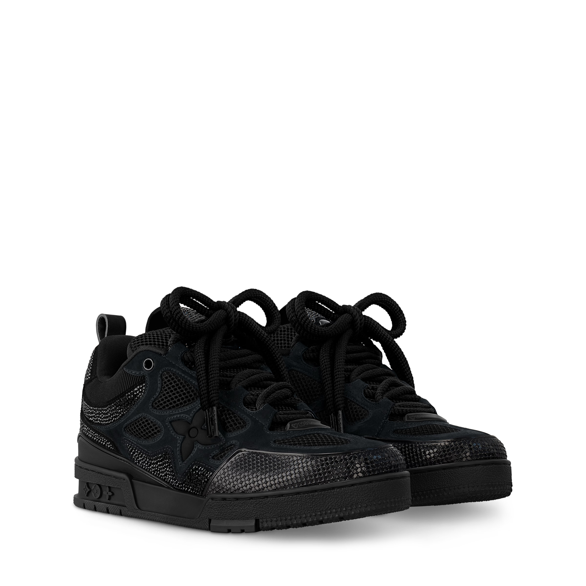 LOUIS VUITTON SKATE SNEAKER X SWAROVSKI™ IN ALL BLACK