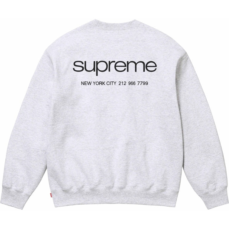 SUPREME NYC CREWNECK
