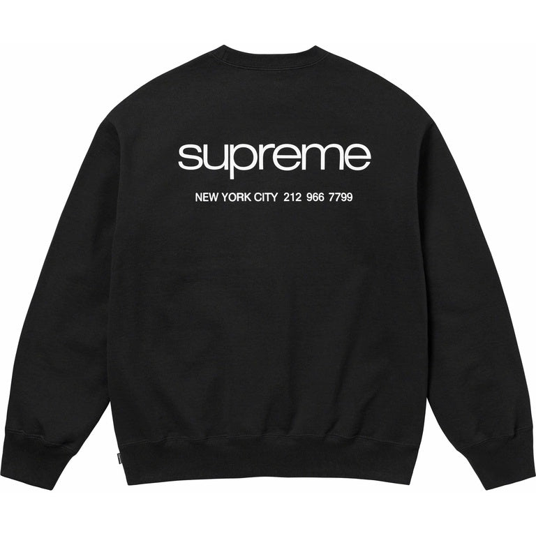 SUPREME NYC CREWNECK
