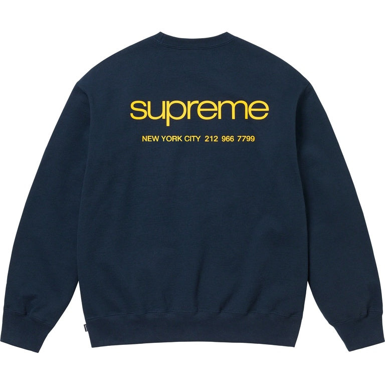 SUPREME NYC CREWNECK