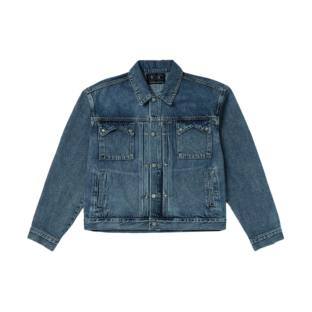 THUG CLUB CLAW DENIM JACKET - 24FW