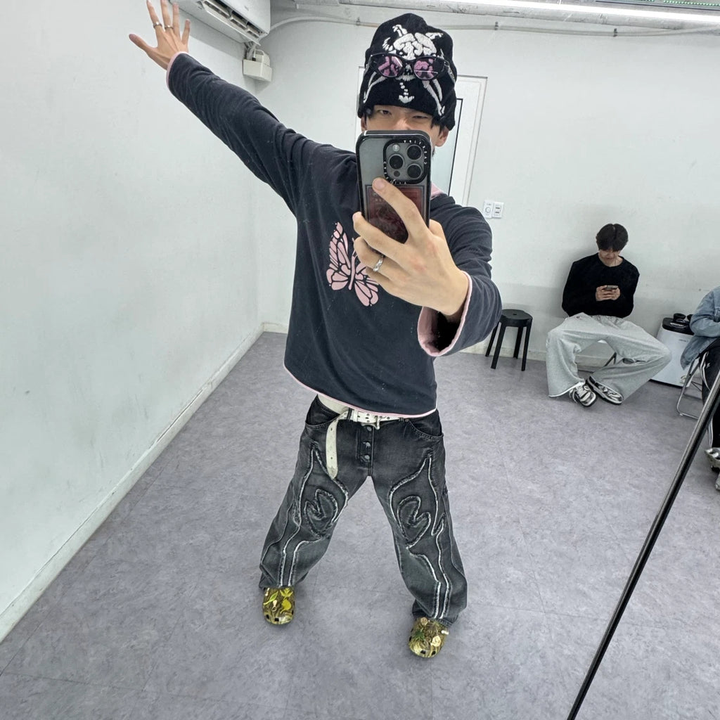 THUG CLUB TRIBAL DENIM PANTS