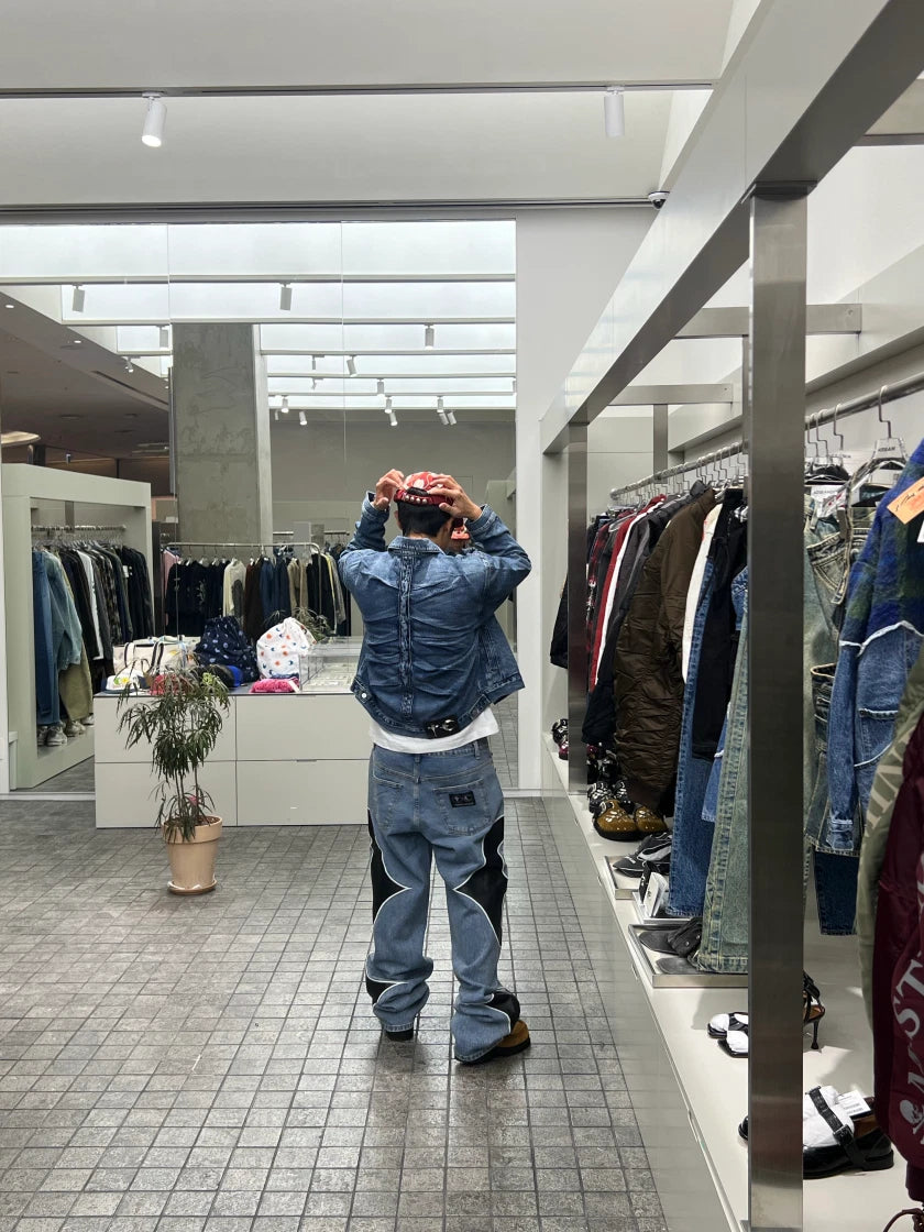 THUG CLUB CLAW DENIM JACKET - 24FW