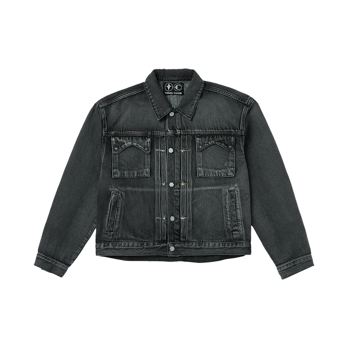 THUG CLUB CLAW DENIM JACKET - 24FW