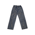THUG CLUB TRIBAL DENIM PANTS