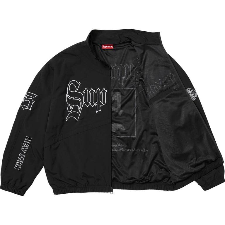 SUPREME OLD ENGLISH TRACK JACKET