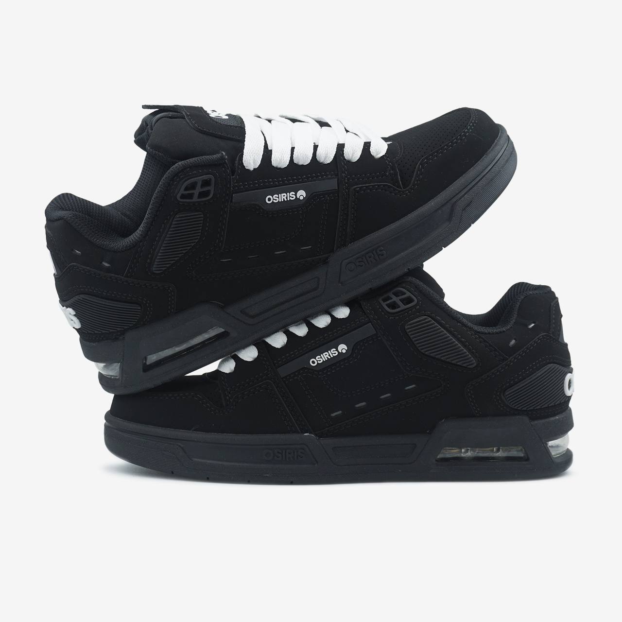 OSIRIS PERIL BLACK WHITE LACES