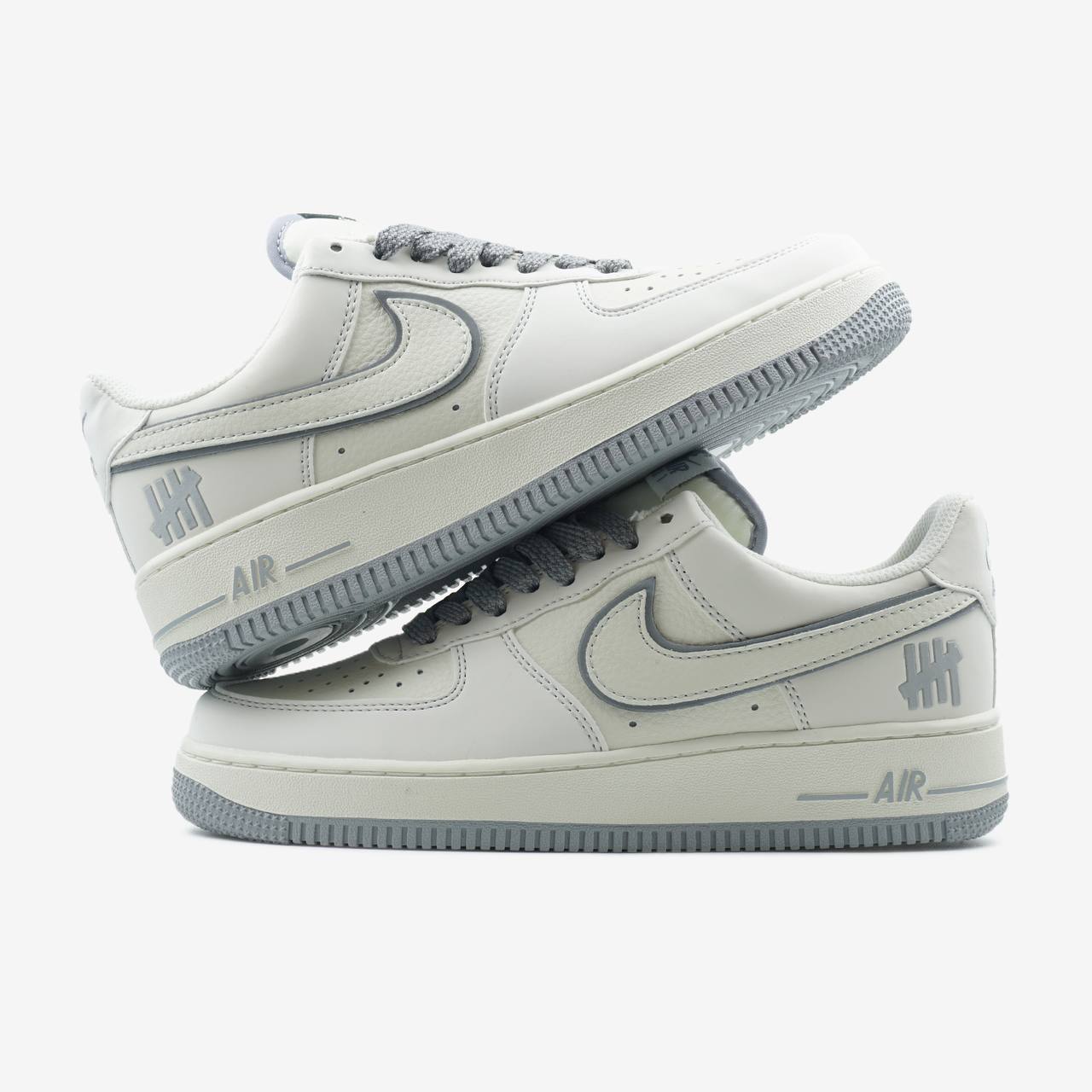 NIKE AIR FORCE 1 LOW X UNDEFEATED WHITE GREY