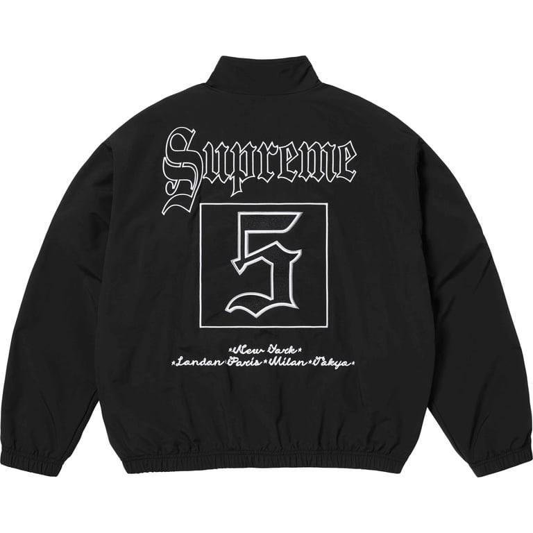 SUPREME OLD ENGLISH TRACK JACKET