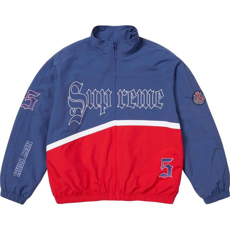 SUPREME OLD ENGLISH TRACK JACKET