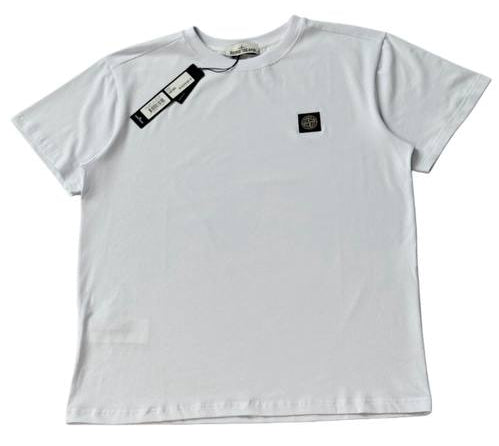 STONE ISLAND COMPASS-PATCH COTTON T-SHIRT