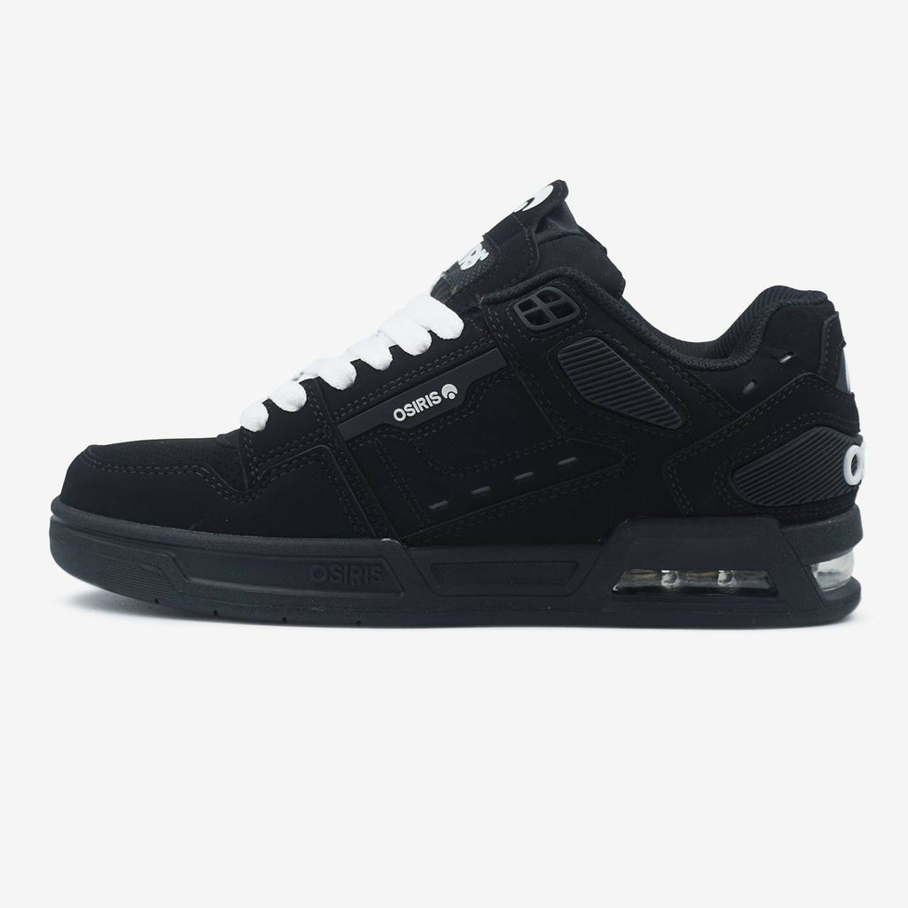 OSIRIS PERIL BLACK WHITE LACES