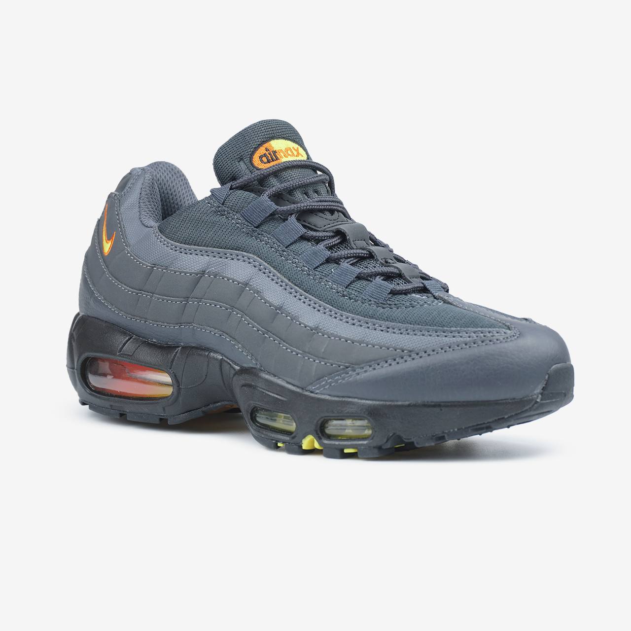 NIKE AIR MAX 95 ANTHRACITE SAFETY ORANGE DARK GREY