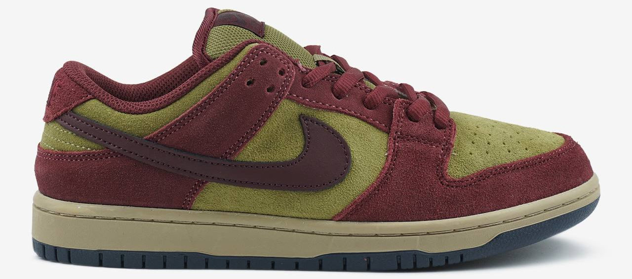 NIKE SB DUNK LOW DARK TEAM RED OLIVE