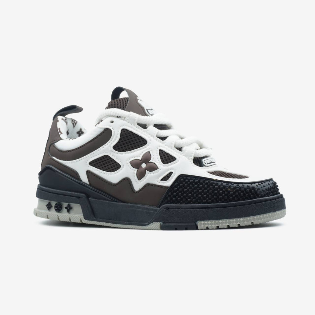 LOUIS VUITTON SKATE SNEAKER BROWN WHITE