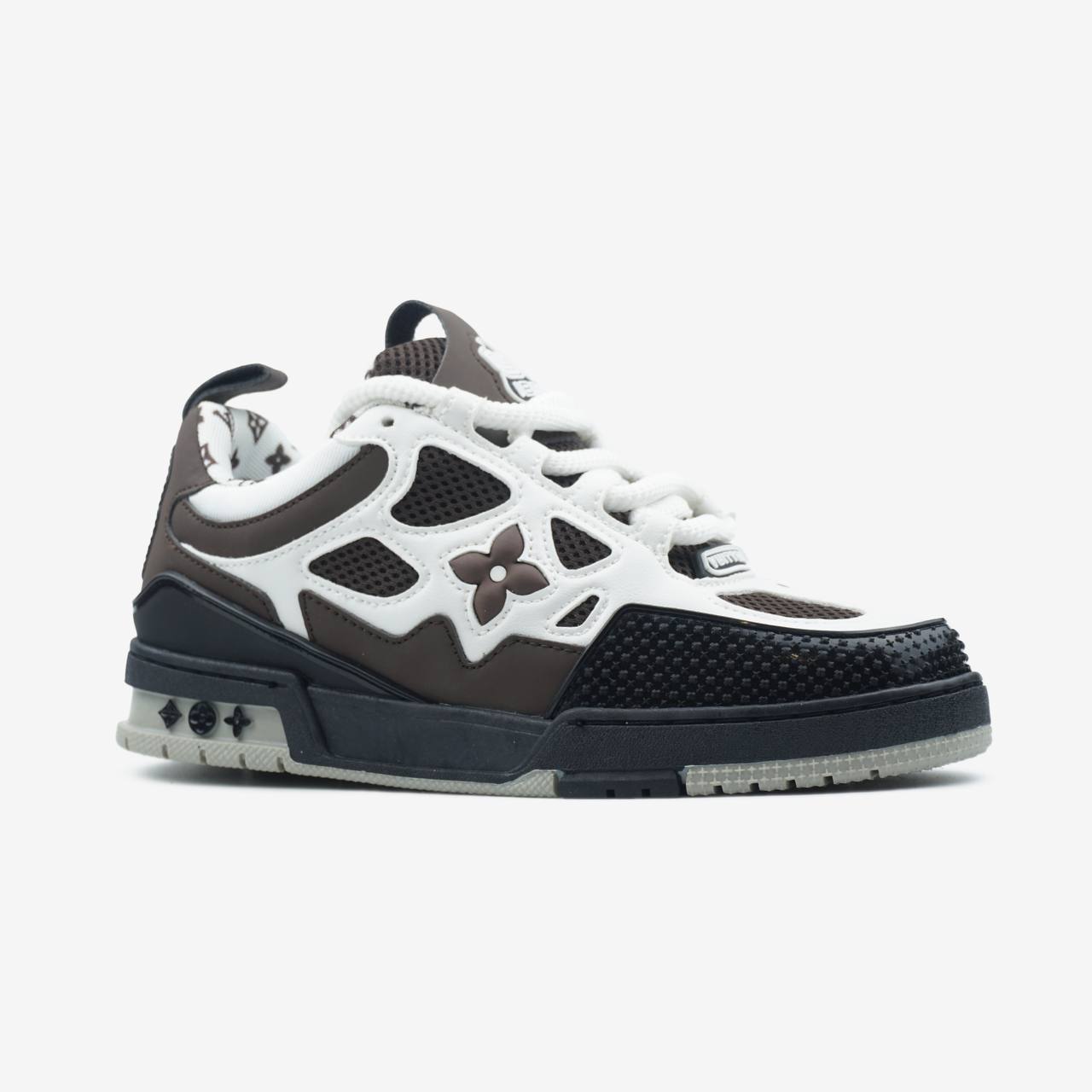 LOUIS VUITTON SKATE SNEAKER BROWN WHITE