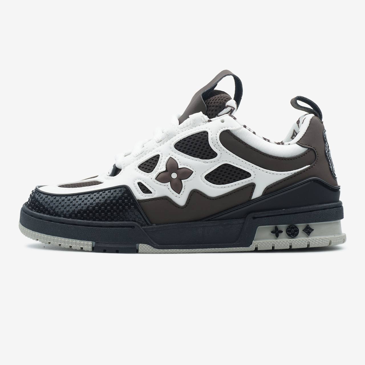 LOUIS VUITTON SKATE SNEAKER BROWN WHITE