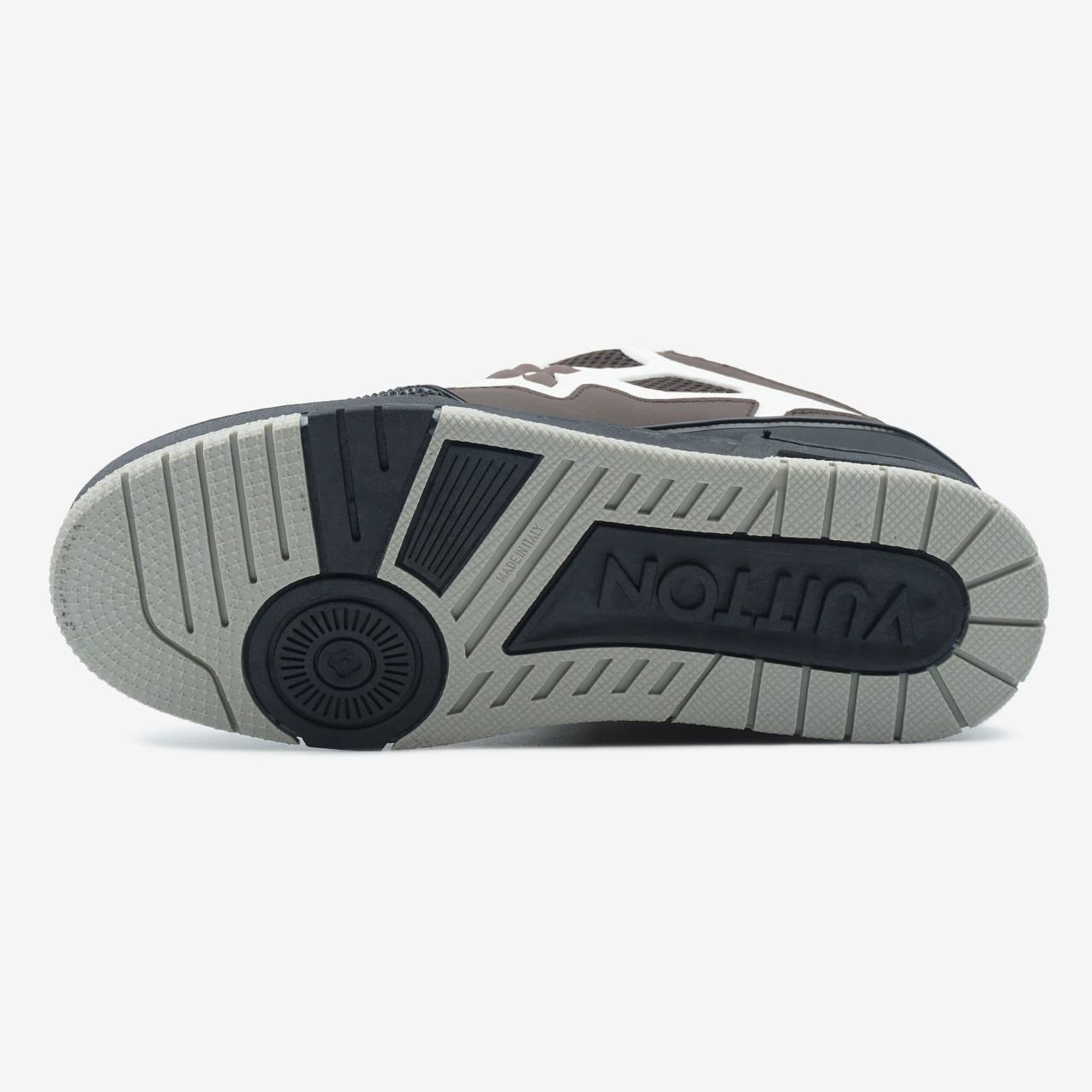 LOUIS VUITTON SKATE SNEAKER BROWN WHITE