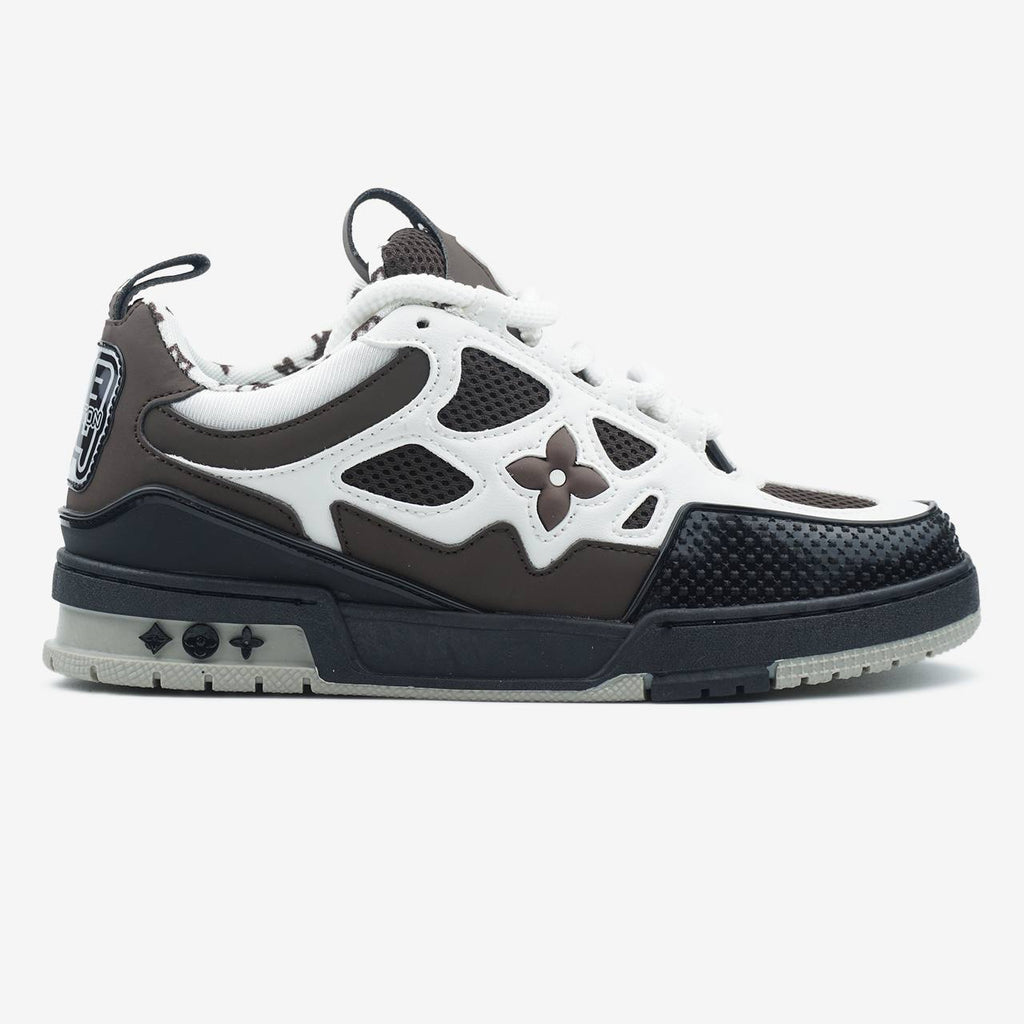 LOUIS VUITTON SKATE SNEAKER BROWN WHITE