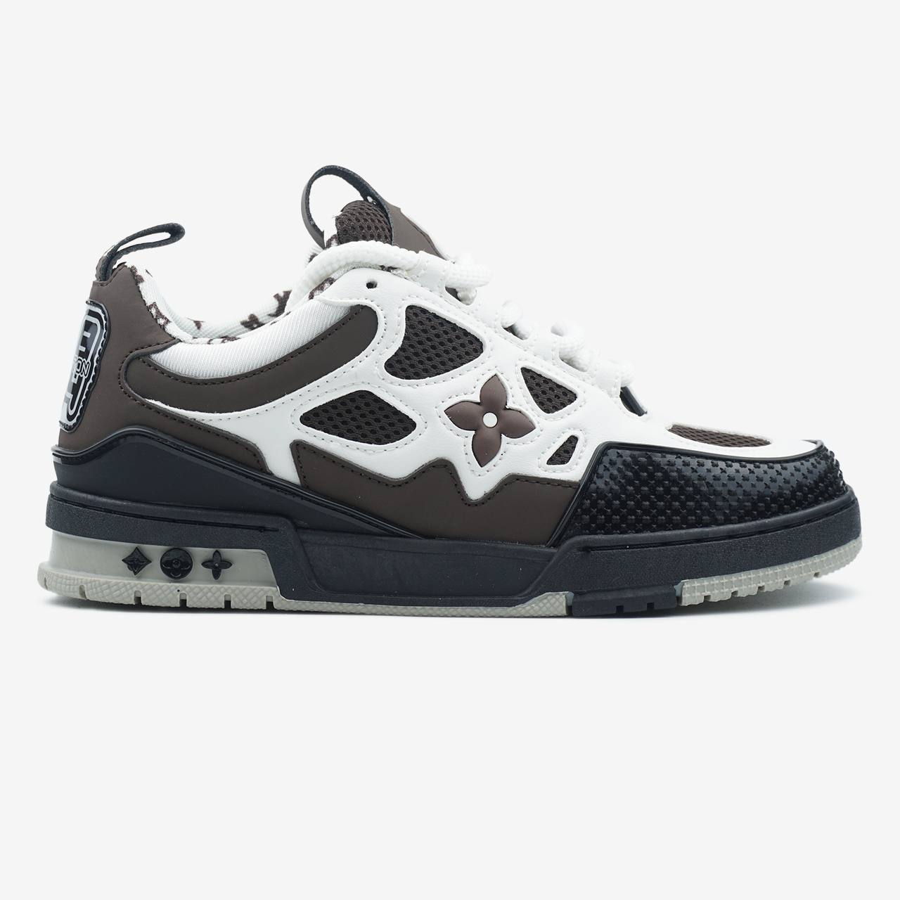 LOUIS VUITTON SKATE SNEAKER BROWN WHITE