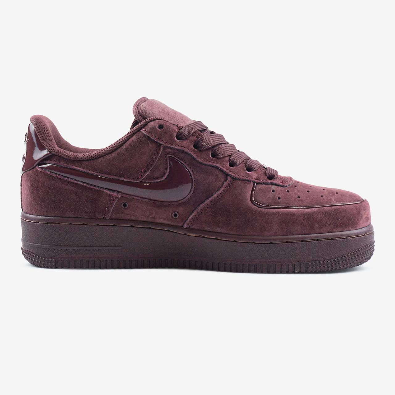 NIKE AIR FORCE 1 LOW ’07 “BURGUNDY CRUSH”
