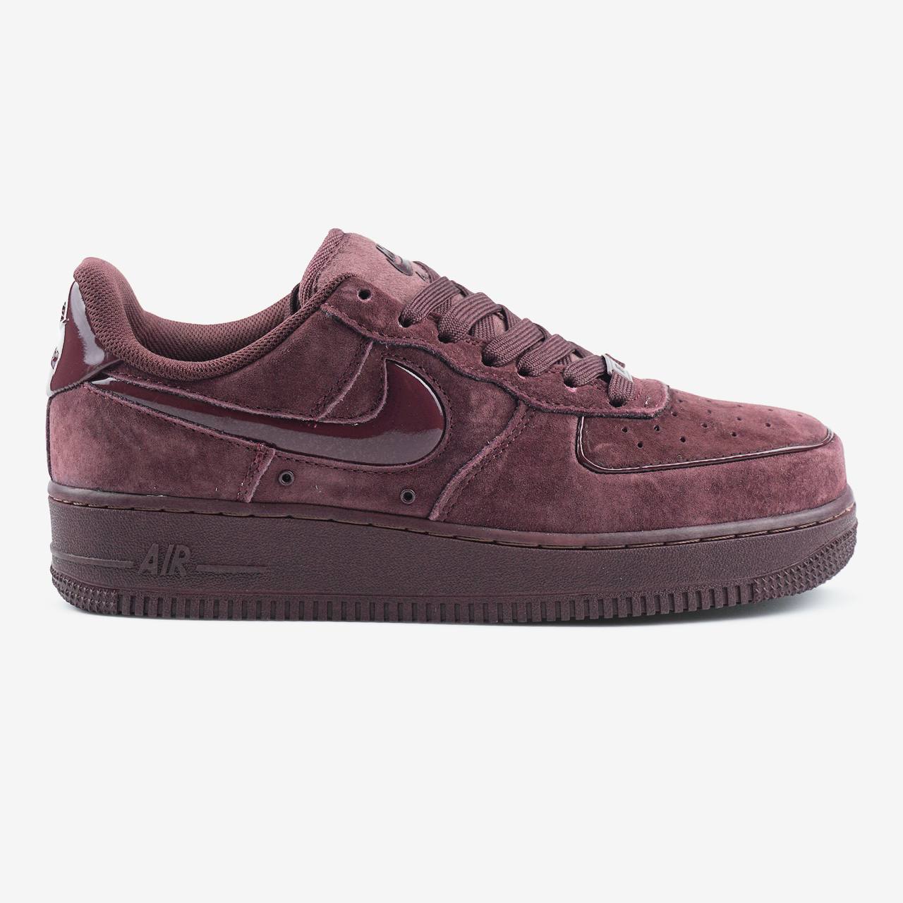 NIKE AIR FORCE 1 LOW ’07 “BURGUNDY CRUSH”