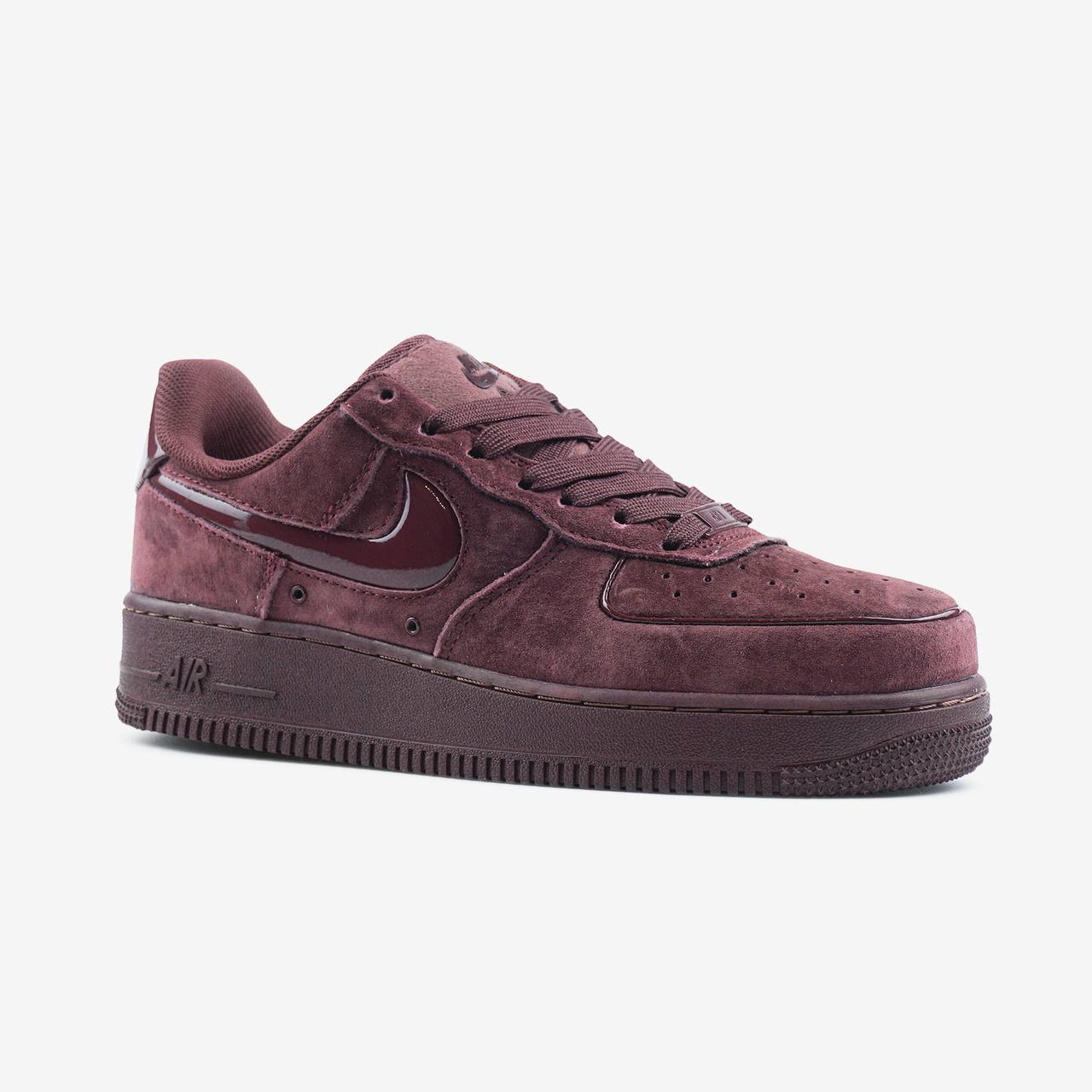 NIKE AIR FORCE 1 LOW ’07 “BURGUNDY CRUSH”
