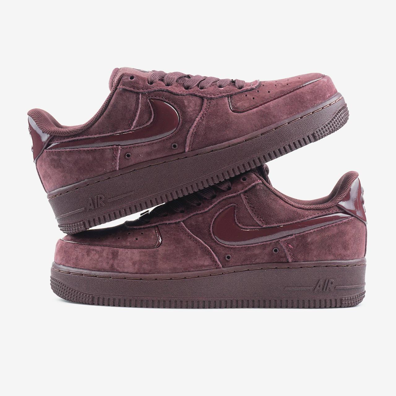 NIKE AIR FORCE 1 LOW ’07 “BURGUNDY CRUSH”